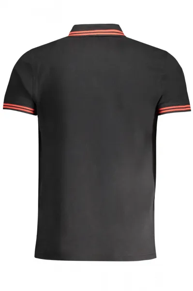 Pánske čierne polo tričko Cavalli Class