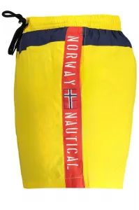Žlté pánske kúpacie kraťasy