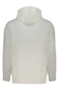 Biela mikina Calvin Klein bez zipsu