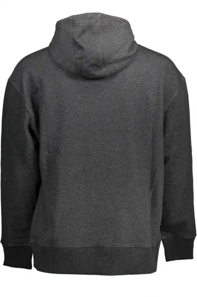 Čierna mikina Tommy Hilfiger s kapucňou