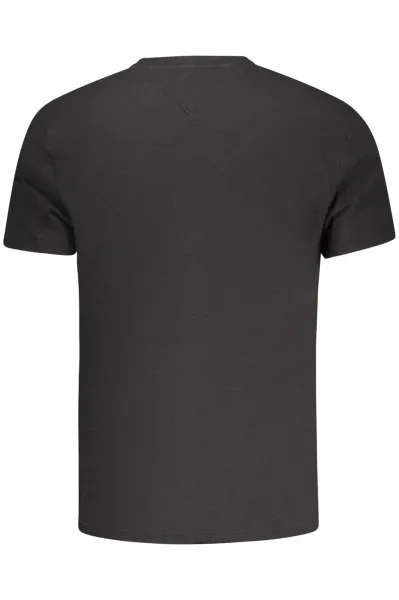 Čierne tričko Tommy Hilfiger s krátkym rukávom