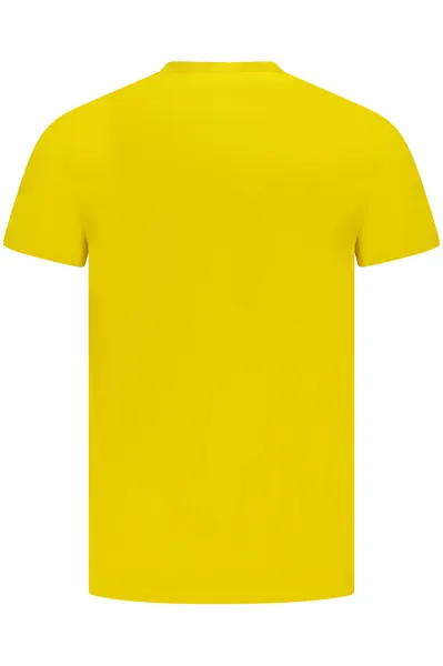 Žlté tričko Timberland s krátkym rukávom