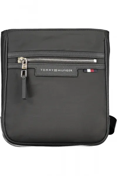 Čierna pánska taška cez rameno Tommy Hilfiger Urban Repreve Mini Crossover