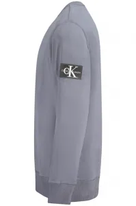 Modrá mikina Calvin Klein bez zipsu