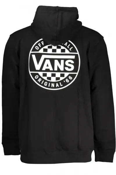 Pánska čierna mikina Vans na zips