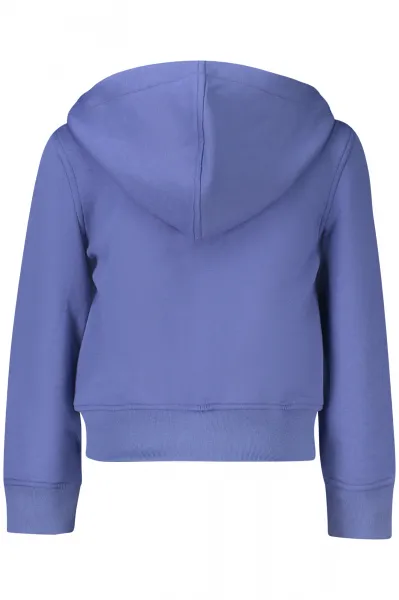 Detská mikina K-WAY na zips modrá
