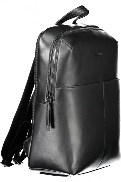 Calvin Klein Black Men's Backpack CLEAN ESSENTIAL SQUARED BP