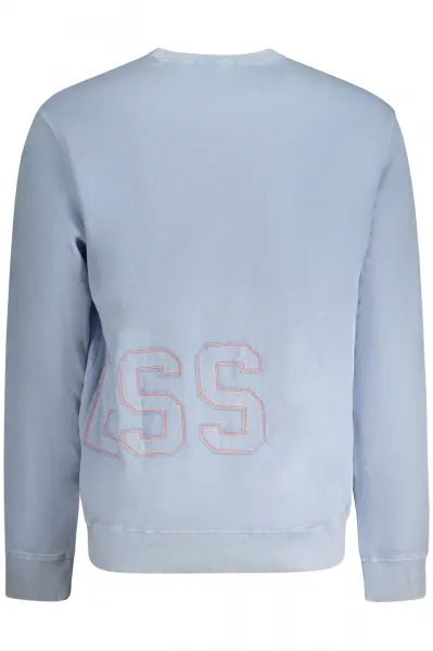 Modrá pánska mikina GUESS JEANS