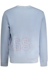 Modrá pánska mikina GUESS JEANS
