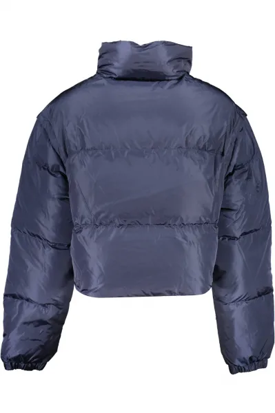 Dámska modrá prešívaná bunda Tommy Hilfiger
