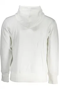 Calvin Klein Men's Brand Logo Cotton Daily Wear White Sweatshirt