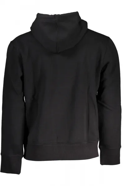 Čierna mikina Calvin Klein s kapucňou
