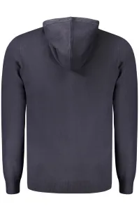 Modrá pánska mikina na zips