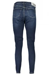 Tmavomodré dámske skinny fit džínsy Calvin Klein Jeans