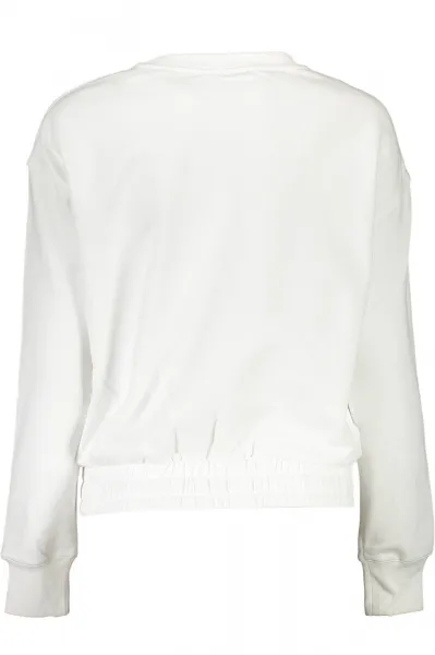 Biela mikina Calvin Klein