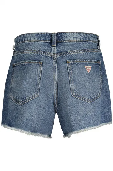 Svetlomodré dámske džínsové kraťasy Guess Relaxed Short