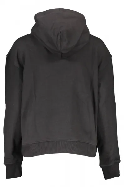 Čierna mikina Calvin Klein s kapucňou