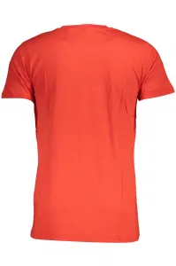 Červené pánske tričko s krátkym rukávom
