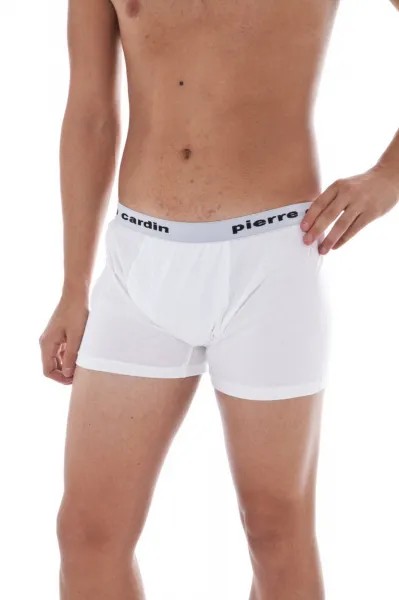Pánske boxerky Pierre Cardin biele