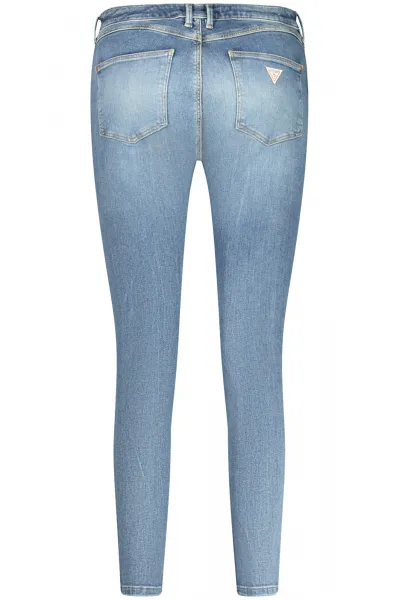Modré dámske skinny fit džínsy Guess 1981