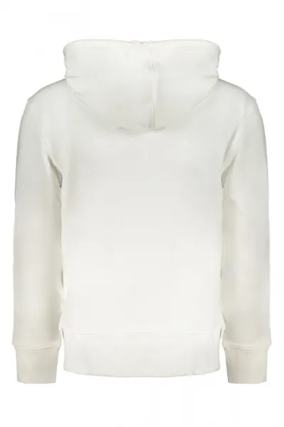 Biela pánska mikina Calvin Klein na zips