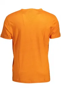 Pánske oranžové tričko GANT s krátkym rukávom
