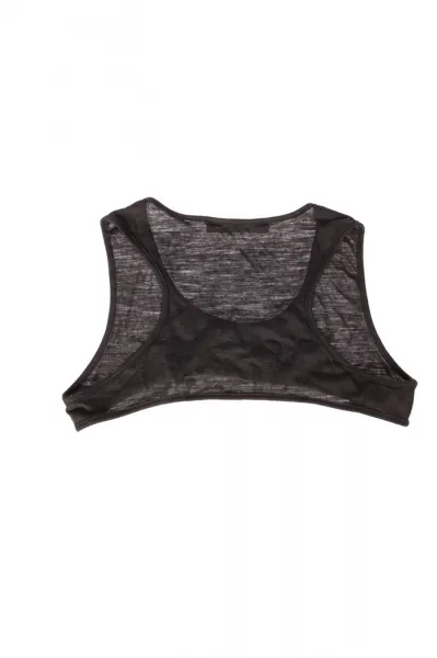 Dámsky čierny crop top