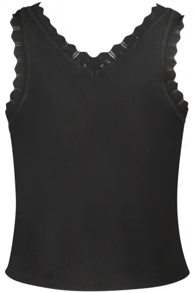 Dámsky čierny top GUESS JEANS