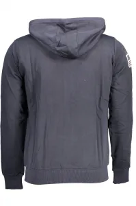 Pánska mikina US Polo na zips modrá