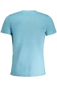 Pánske modré tričko s krátkym rukávom