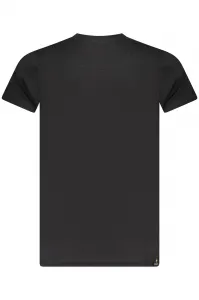 Čierne tričko s krátkym rukávom