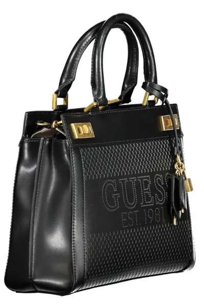 Čierna dámska kabelka GUESS JEANS
