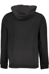 Čierna mikina s kapucňou GUESS JEANS