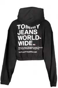 Čierna mikina Tommy Hilfiger na zips