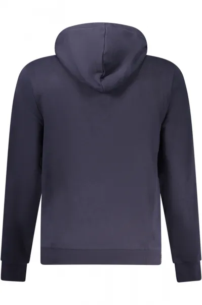 Pánska mikina Napapijri na zips modrá