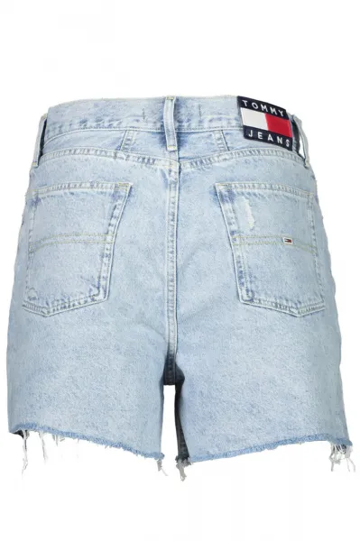 Kraťasy pre ženy Tommy Jeans - svetlomodrá