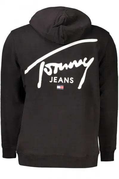 Čierna mikina s kapucňou Tommy Hilfiger