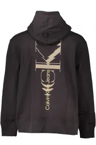 Čierna mikina Calvin Klein s kapucňou