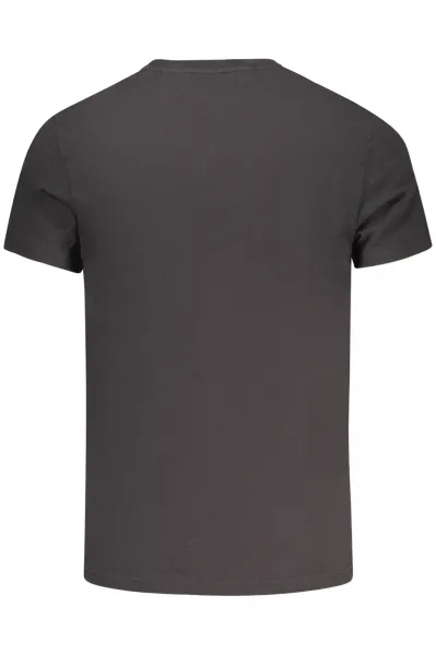 Čierne tričko Tommy Hilfiger s krátkym rukávom