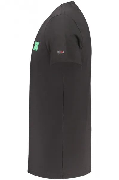 Čierne tričko Tommy Hilfiger s krátkym rukávom