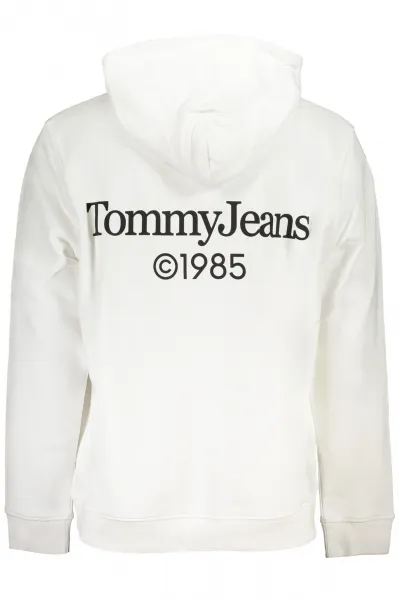 Biela mikina Tommy Hilfiger bez zipsu