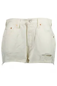 Biele dámske rifľové kraťasy Levi's®