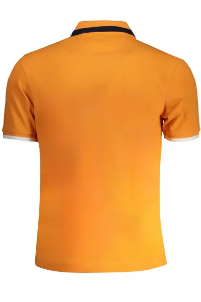 Pánske oranžové polo tričko