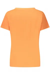 Dámske oranžové tričko s krátkym rukávom