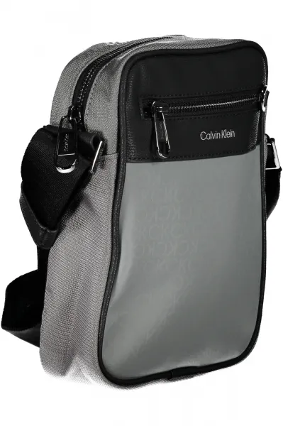 Calvin Klein sivá pánska taška cez rameno