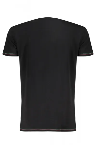 AERONAUTICA MILITARE BLACK MEN'S OUTDOOR T-SHIRT
