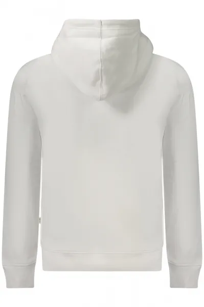 Biela pánska mikina GUESS JEANS