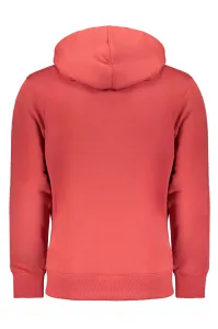 Červená pánska mikina s kapucňou Calvin Klein