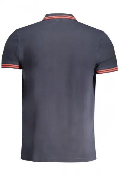 Pánske modré polo tričko Cavalli Class