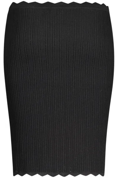 Čierna puzdrová sukňa Guess Jeans
